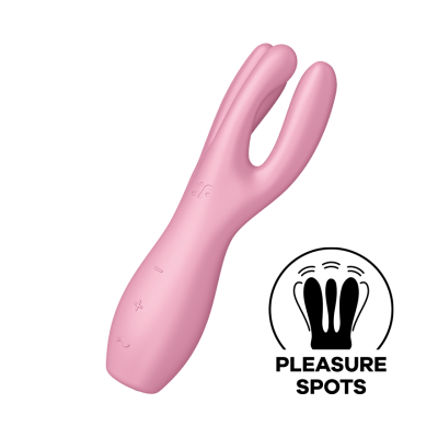 Threesome 3 Lay-on vibrator with 3 motors by Satisfyer