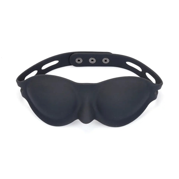 Silicone sensory deprivation blindfold