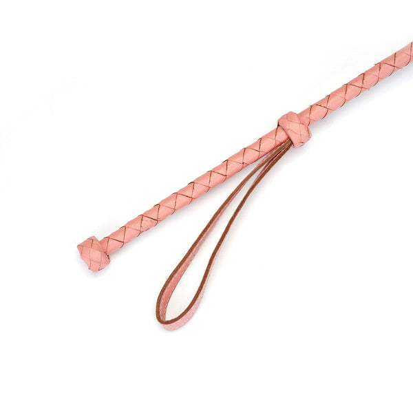 Pink Dream Leather Riding Crop by Liebe Seele