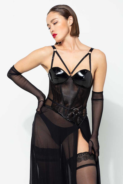 Tigresse mesh dress