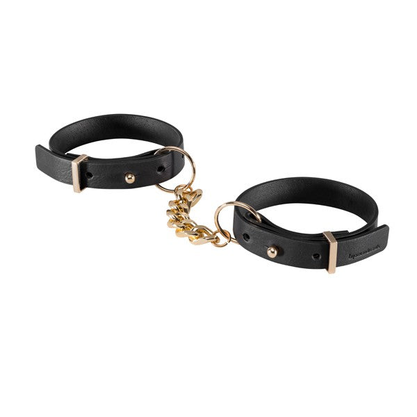 Bijoux Skinny Cuffs (Black/Tan) (Vegan)