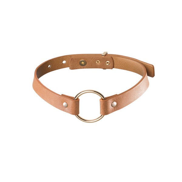 Bijoux Georgia Collar (Black/Tan) (Vegan)