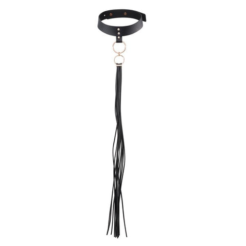 Bijoux Bae Tassel Collar Black (Vegan)