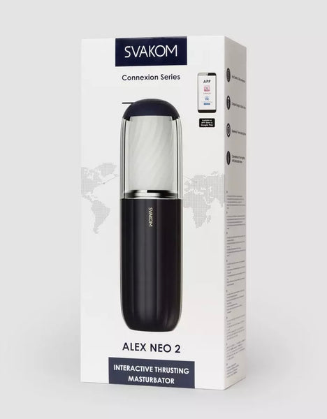 Svakom - Connexion Series Alex Neo 2 Interactive Thrusting Masturbator
