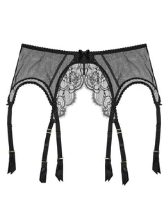 Muse Black Mesh Suspender Belt She Said Boutique Muse Black Mesh Suspender Belt She Said Boutique