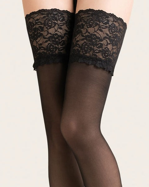 Deep Lace Top Hold Ups