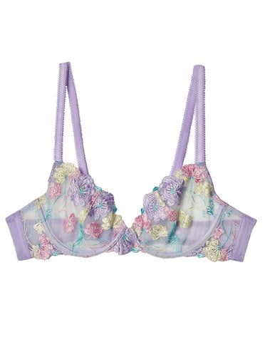 Luna Pastel Embroidered Bra By Felicity Hayward - Last chance to buy!