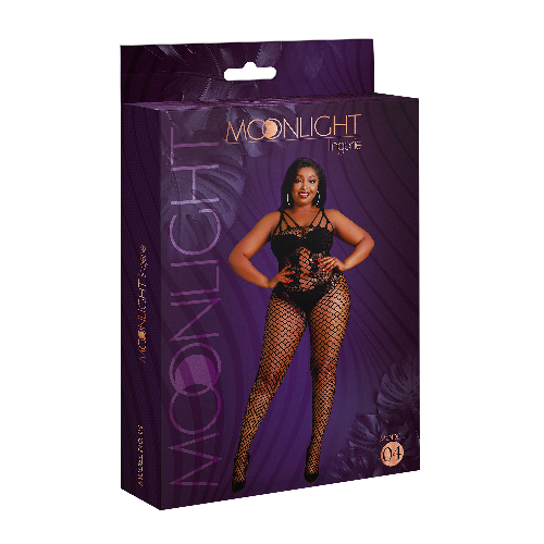 Corset Style Bodystocking Plus size by Moonlight - Style 04
