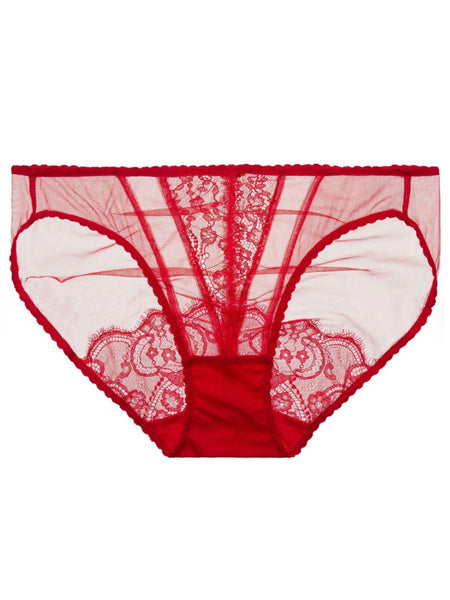 Muse Vermillion Red Brief - Last Chance To Buy! (XS/S/XL)