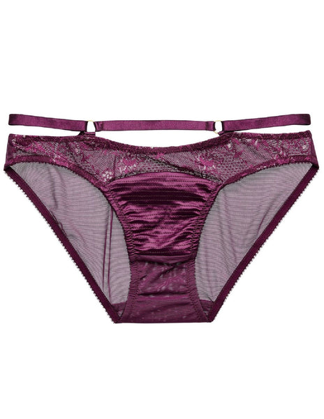 Madame X Brief Dark Cherry  - Last Chance To Buy! (XS)