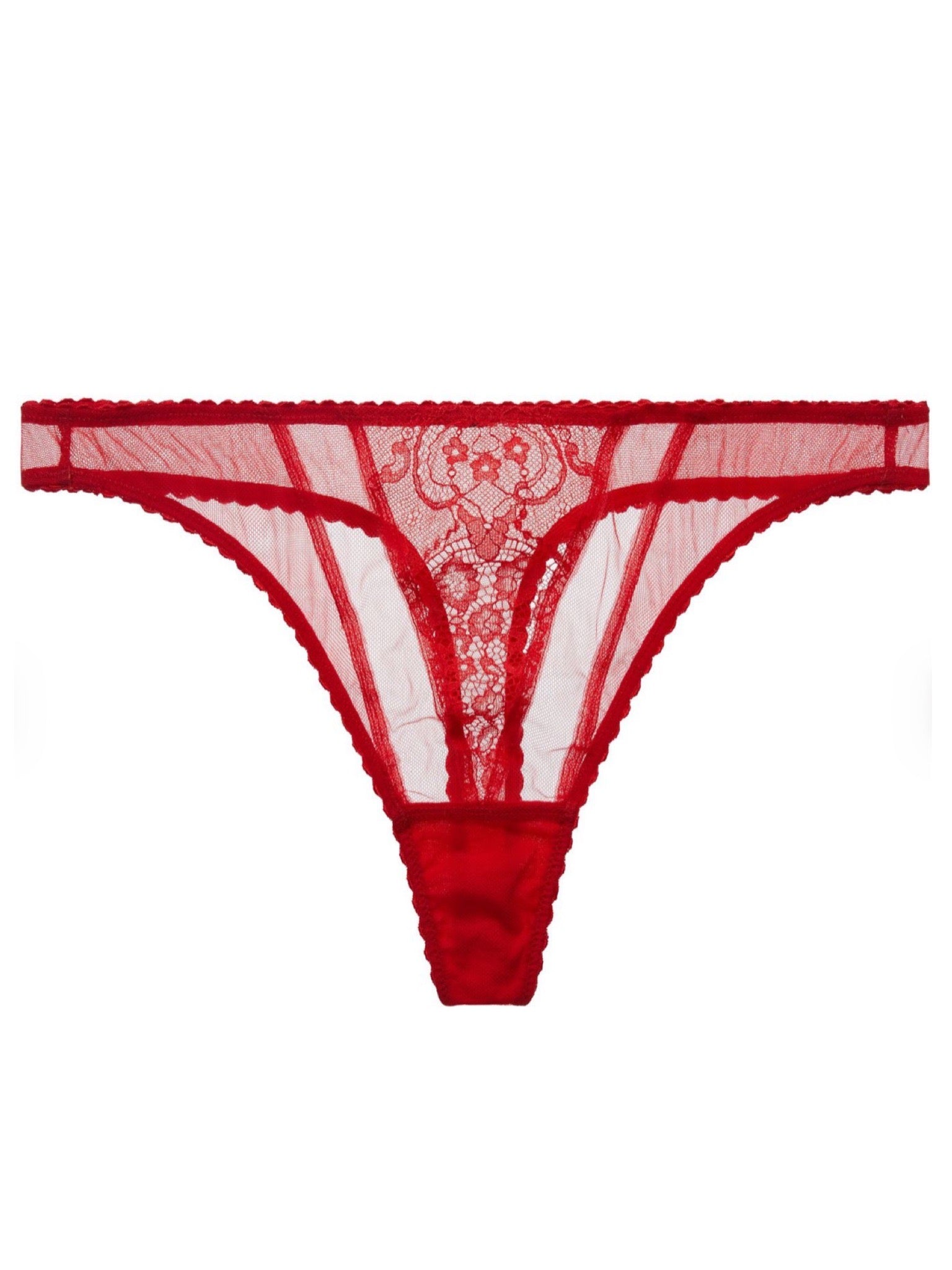 Muse Vermillion Red Thong - Last Chance To Buy! (XS/S/M/L)