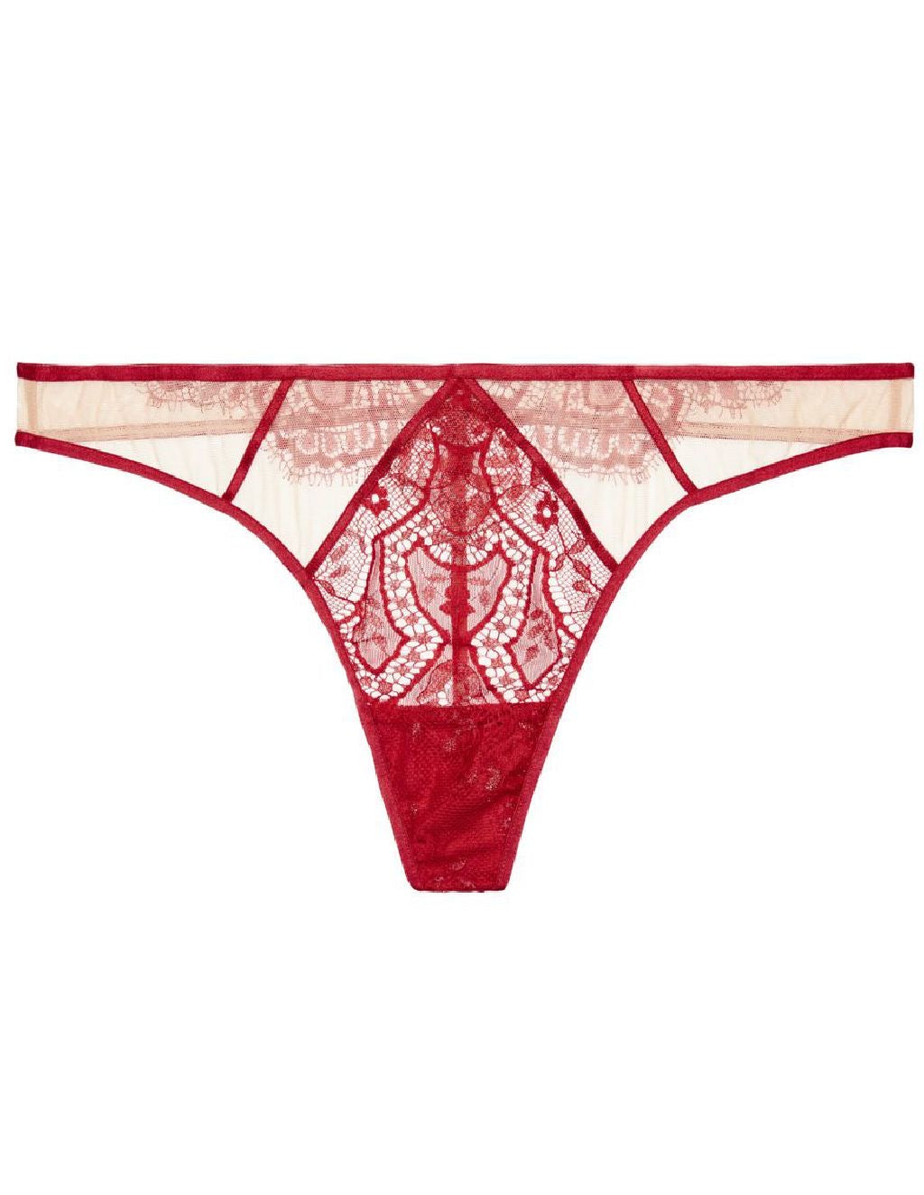 Maestra Red Thong - Last chance to buy! (L)
