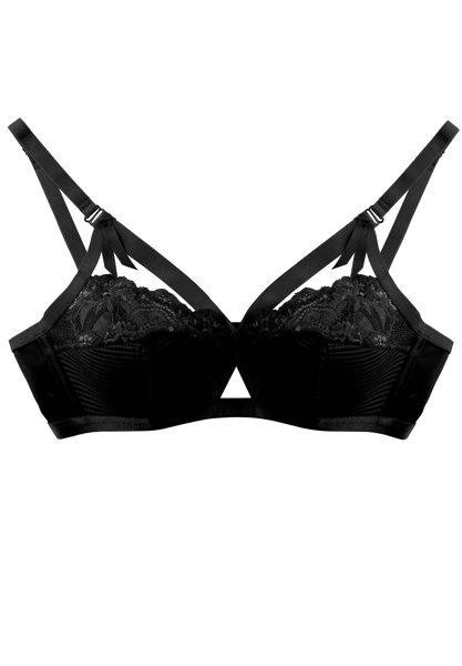 Madame X Black Non Wired Bra by Dita Von Teese