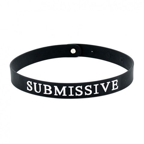 Silicone Collar Submissive / Slave