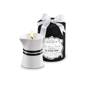 A Trip To Athens - Vegan Massage Candle by Petits Joujoux