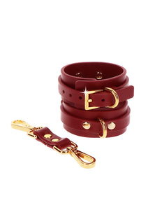 Luxury Vegan Leather by Taboom Wrist Cuffs