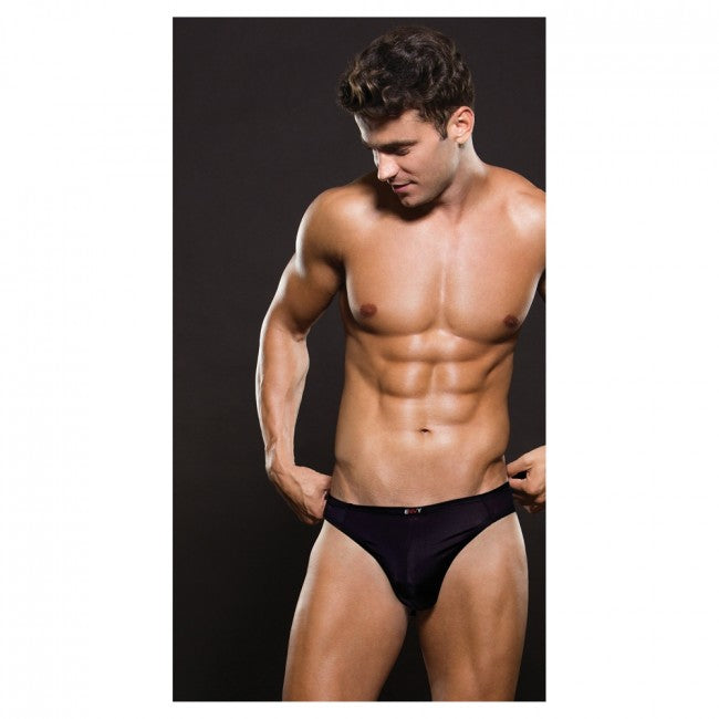 Mesh Thong Black by Envy