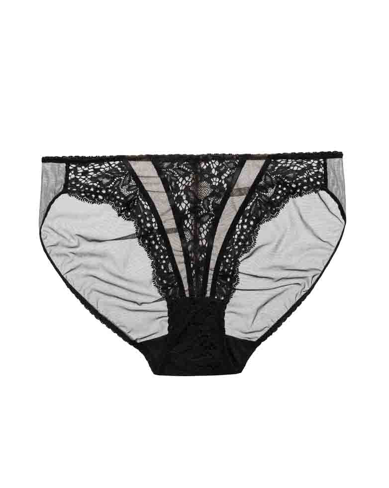 NEW! Black Fauve Bikini Brief by Dita Von Teese