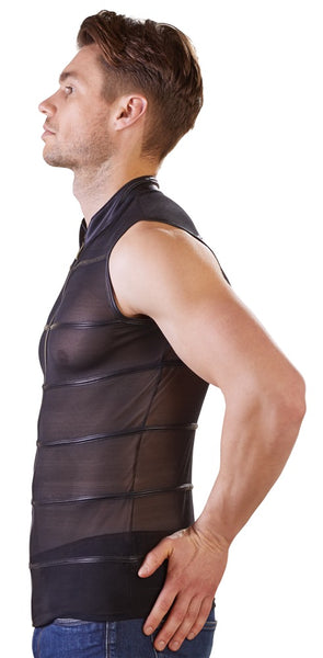 Black Mesh T-Shirt by NEK