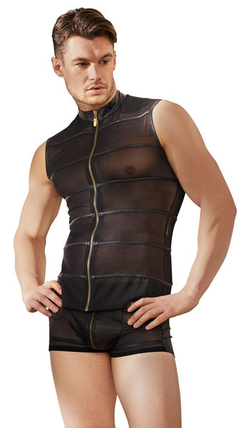 Black Mesh T-Shirt by NEK