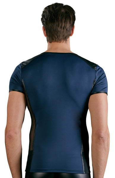 Blue & Mesh T-shirt by NEK