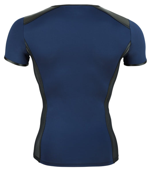 Blue & Mesh T-shirt by NEK
