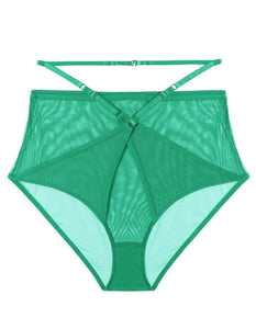Eddie Green Crossover Wrap High Waisted Brief (UK 12/14)