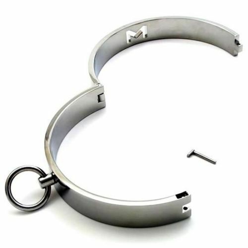 Flat Steel Collar With Ring