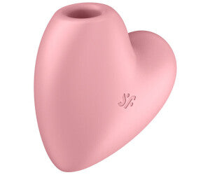 Cutie Heart Double Air Pulse Vibrator Blue by Satisfyer