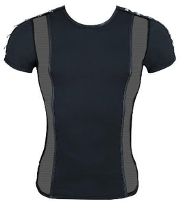 Mesh & D-rings on the shoulders T-shirt by NEK - Last chance to buy!