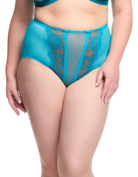 NEW! Savoir Faire Turquoise Full Brief by Dita Von Teese