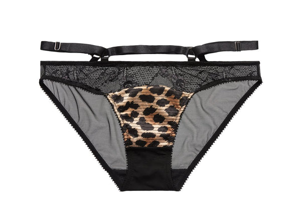 Madame X Brief in Leopard - Last Chance To Buy! (XL)