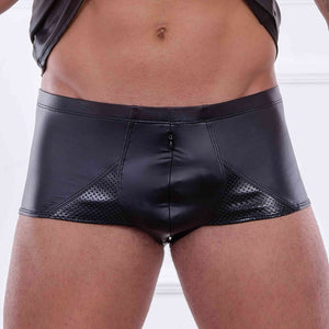 David Fake Leather Boxer by Patrice Catanzaro