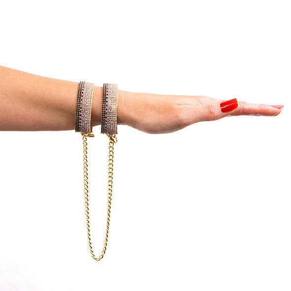 Diamond Mesh Bracelets Cuffs by Rianne S