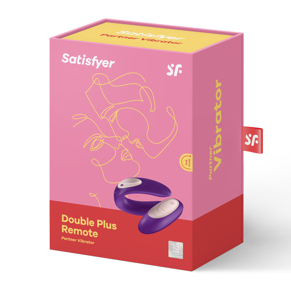 Doubles Plus Remote Couples Toy by Satisfyer