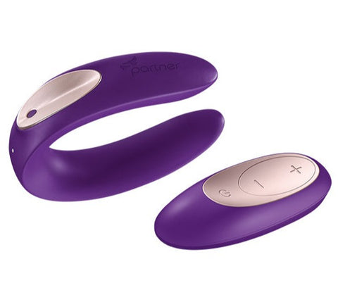 Doubles Plus Remote Couples Toy by Satisfyer