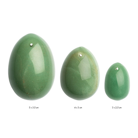 Yoni Jade Kegel Egg Set by La Gemmes