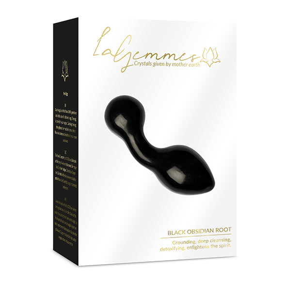 Root Obsidian Butt Plug by La Gemmes