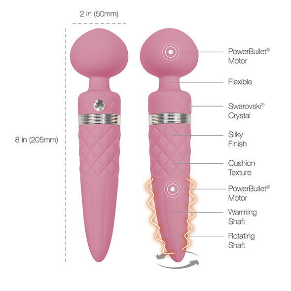 Sultry Wand Vibrator by Pillow Talk