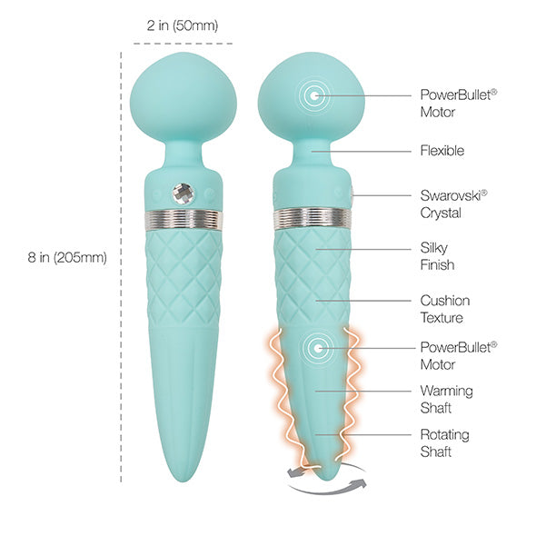 Sultry Wand Vibrator by Pillow Talk