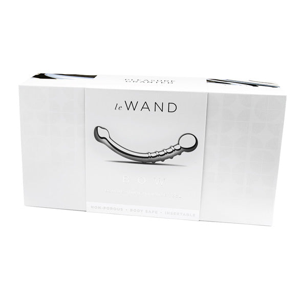 Stainless Steel Bow Dildo by Le Wand