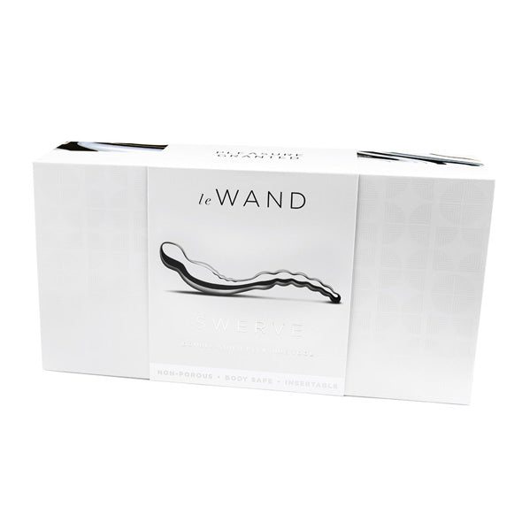 Stainless Steel Swerve Dildo by Le Wand