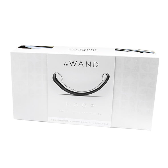Stainless Steel Hoop Dildo by Le Wand for mind blowing G-spot and P-spot play.
