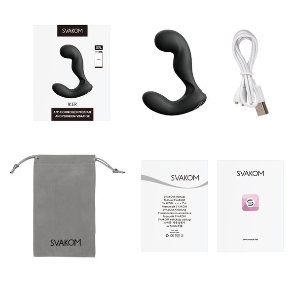 Iker APP Control Prostate Massager by Svakom