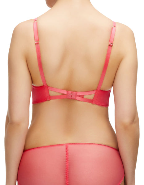 Evelina Blood Orange Underwire Bra -  Last Chance to Buy!  (32F, 36E)
