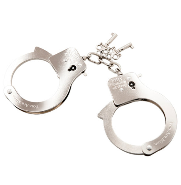 Metal Handcuffs - She Said Boutique - 3