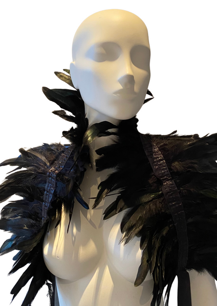 Feather Shoulder Wrap