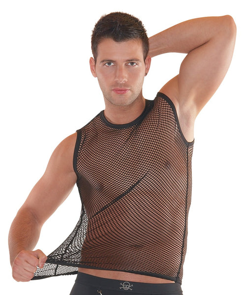 Fishnet Tank Top