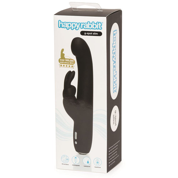 Slimline G-Spot Rechargeable Vibrator by Happy Rabbit