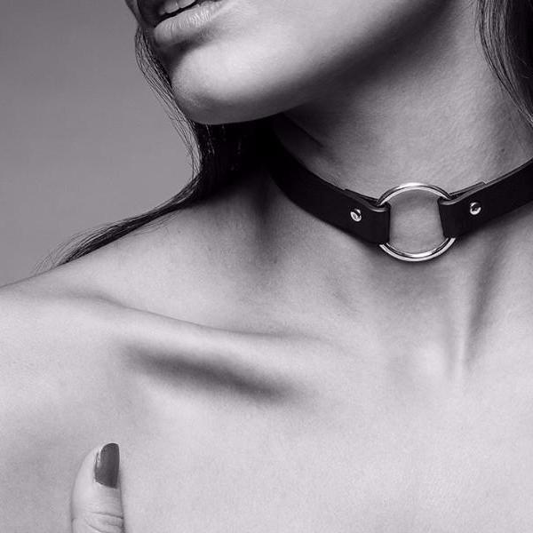 Bijoux Georgia Collar (Black/Tan) (Vegan)